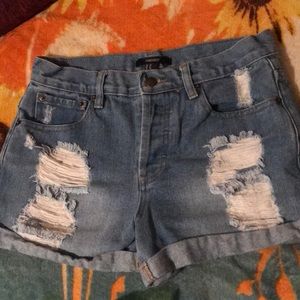 Forever 21 high rise shorts sz 26